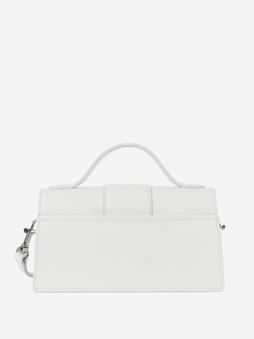 LANCASTER Paris Håndtaske 'Lancaster Sac à main A rabat avec fermoir M Paris Ily Blanc Cassé' i hvid
