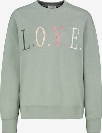 Sublevel Sweatshirt in Green: front