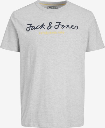JACK & JONES T-Shirt 'Berg Upscaled' in Grau: predná strana
