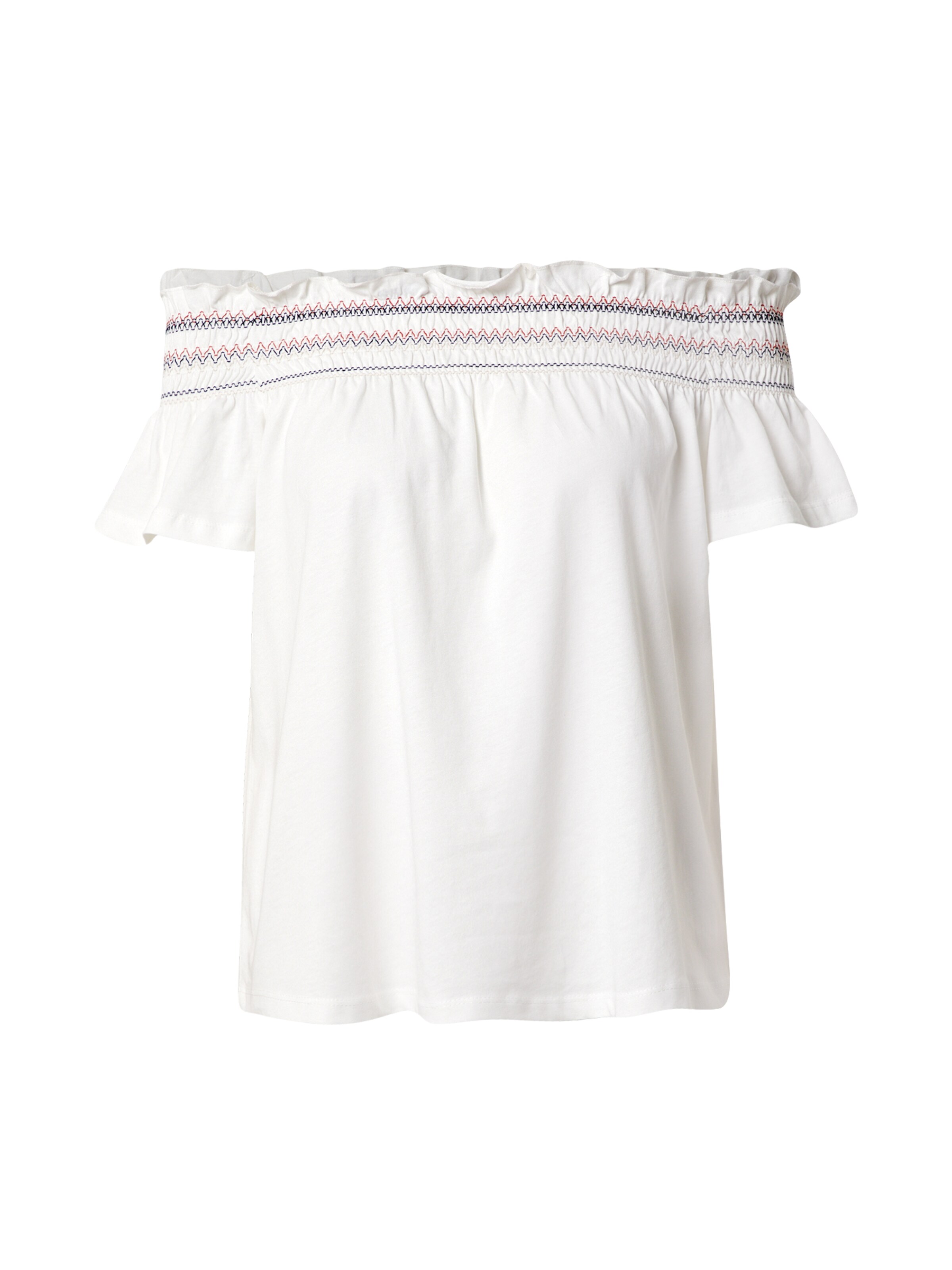 Frauen Shirts & Tops EDC BY ESPRIT T-Shirt in Offwhite - JR09249
