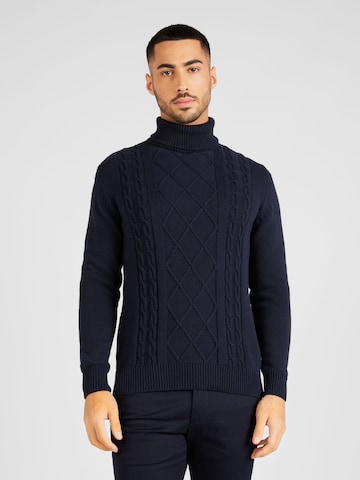 Kronstadt Sweater 'Holton' in Blue: front