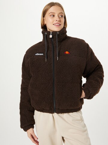 ELLESSE Between-season jacket in Brown: front