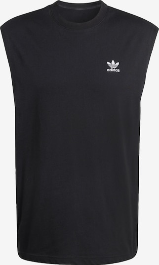 Marškinėliai 'Trefoil Essentials' iš ADIDAS ORIGINALS, spalva – juoda, Prekių apžvalga