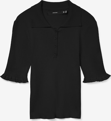 Pull-over 'VMWONDER' VERO MODA en noir : devant