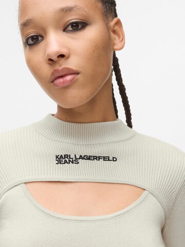 KARL LAGERFELD JEANS Sweter w kolorze biały