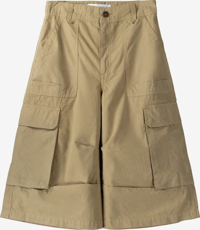 Bershka Shorts in cappuccino, Produktansicht