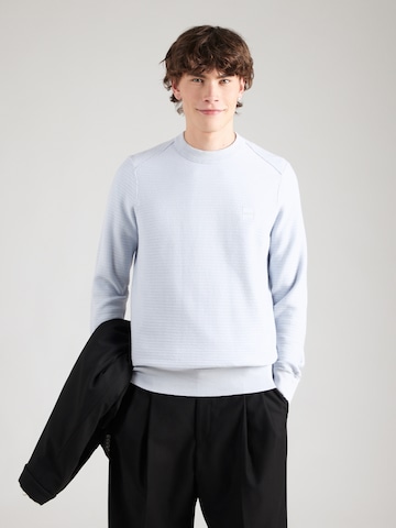 BOSS - Jersey 'Anion' en gris: frente