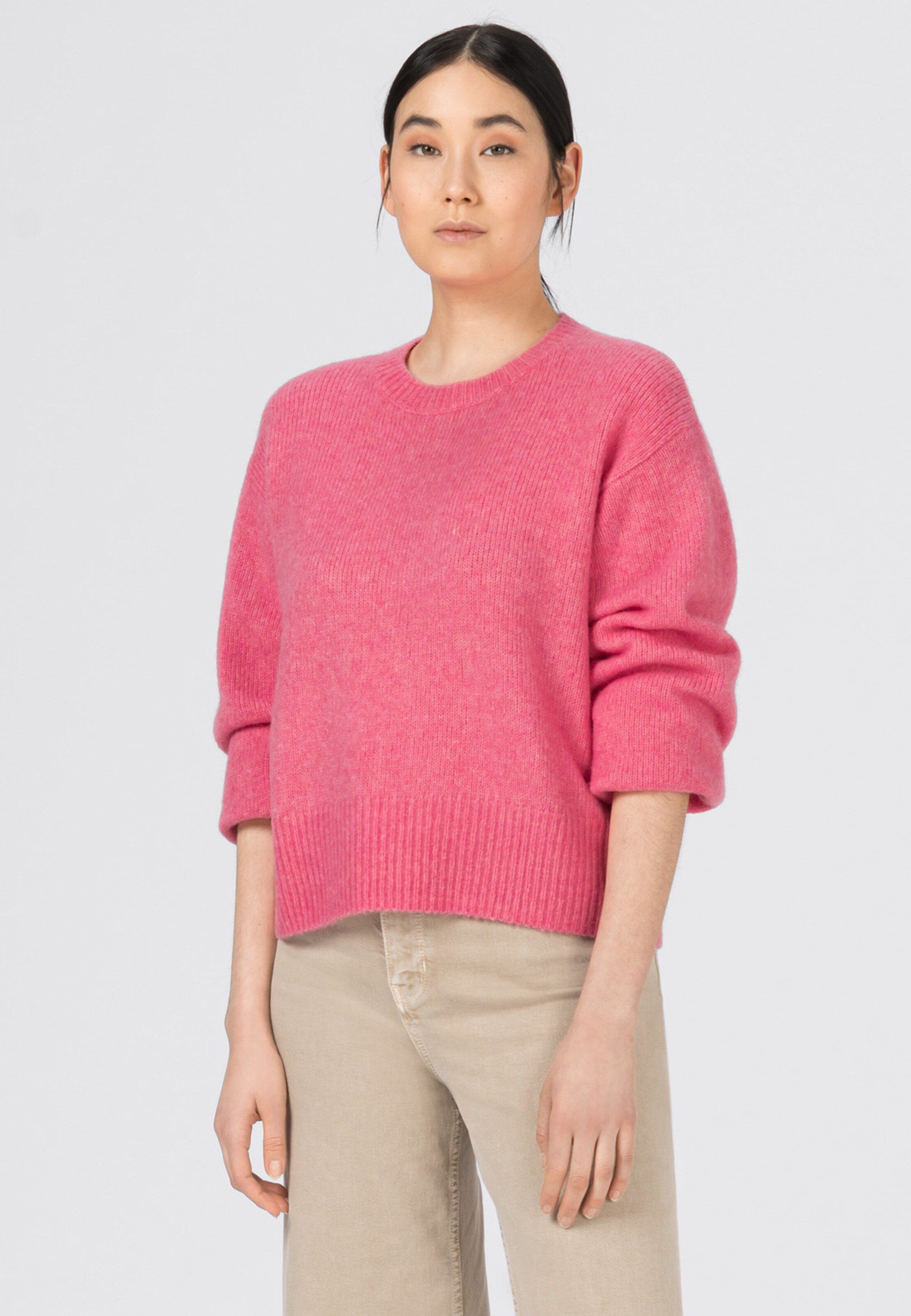 Frauen Pullover & Strick HALLHUBER Pullover in Pink - LV82167