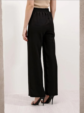Wide leg Pantaloni di Bigdart in nero