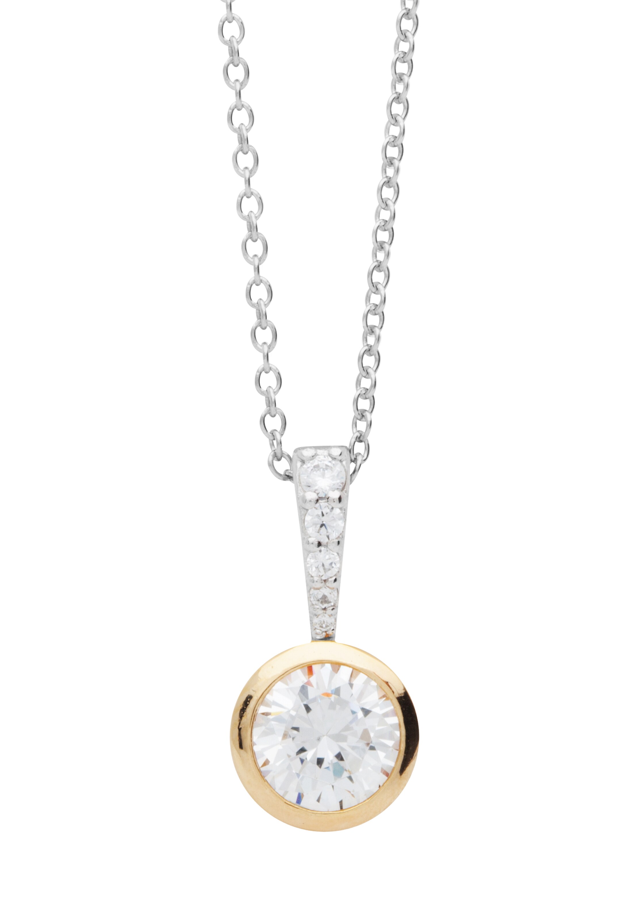Nana Kay Kette 'Solitaire' in Silber