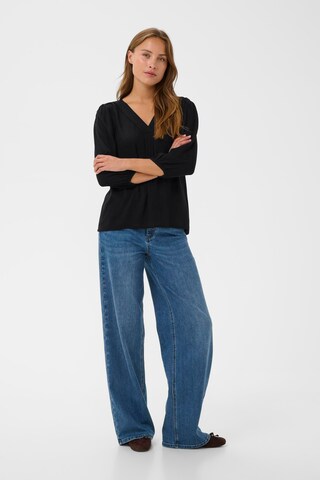 Kaffe - Blusa 'KAfia' em preto