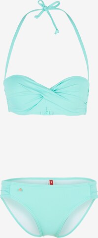 s.Oliver Bikini in Blue: front