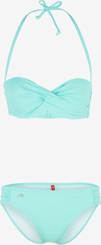 Balconnet Bikini s.Oliver en bleu : devant