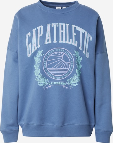 GAPSweater majica - plava boja: prednji dio