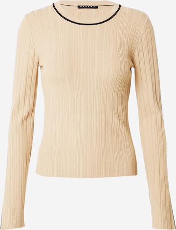 Sisley Sweater in Beige: front