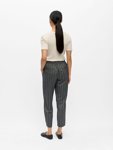 OBJECT Slim fit Pants 'OBJLisa' in Grey