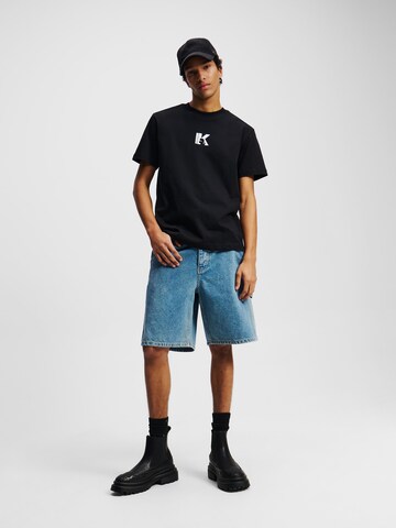 KARL LAGERFELD JEANS Tričko – černá