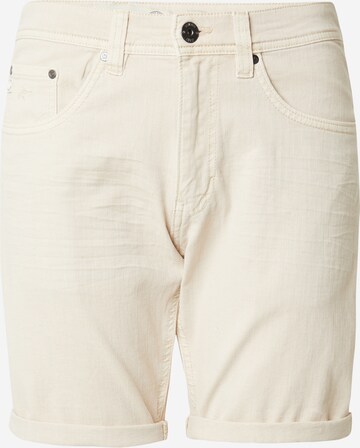 INDICODE JEANS Regular Shorts 'Maucase' in Beige: predná strana