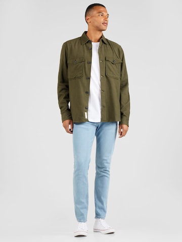 Only & Sons Regular fit Button Up Shirt 'Milo' in Green