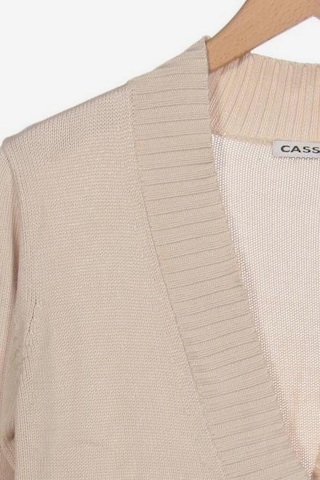 Cassis Strickjacke M in Beige