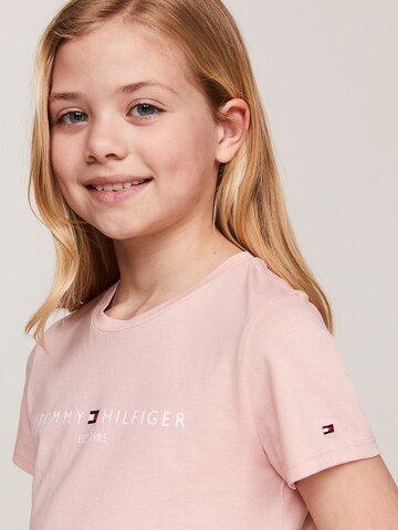 TOMMY HILFIGER - regular Camiseta 'Essential' en rosa