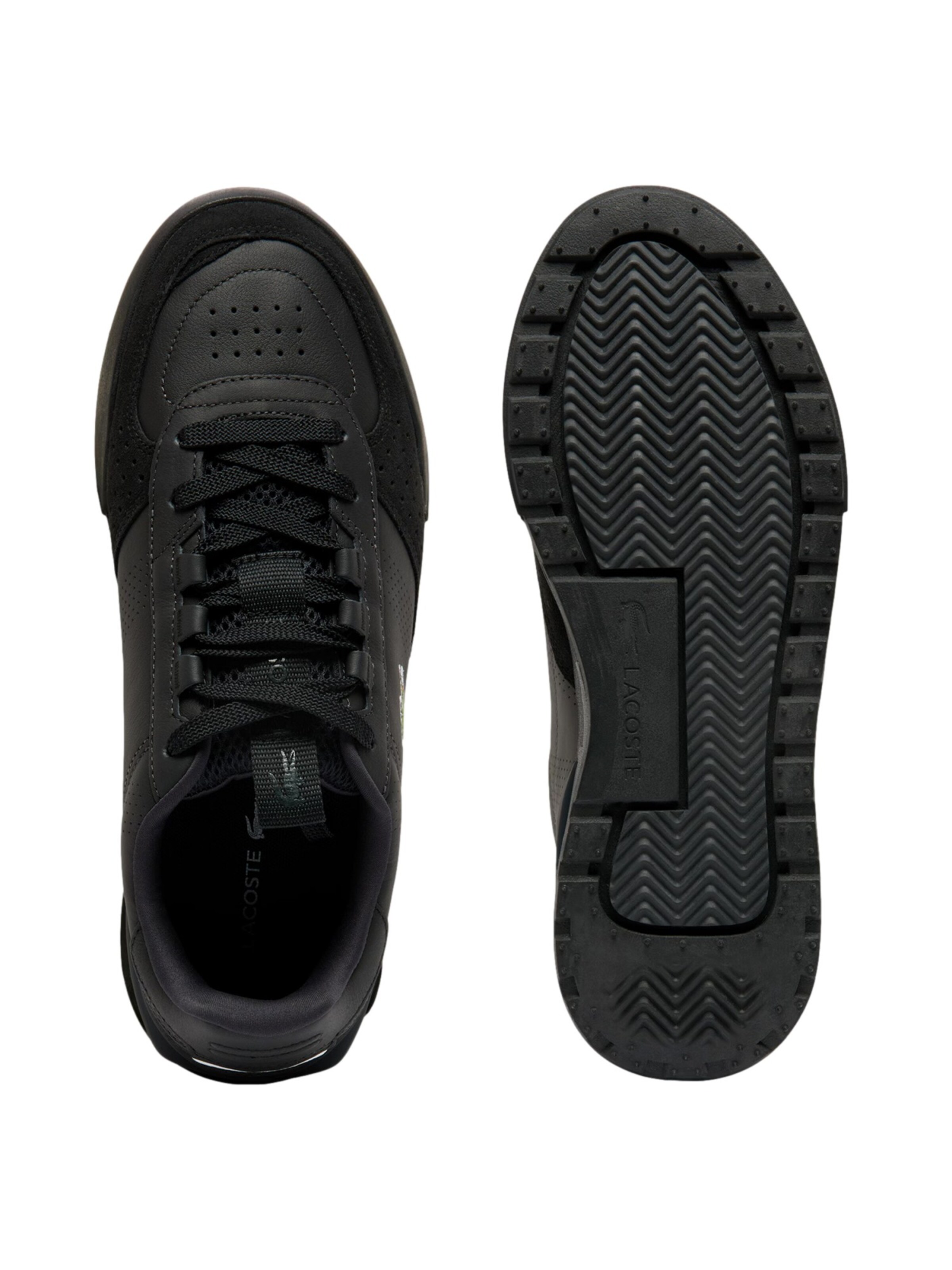 LACOSTE Sneaker in Schwarz