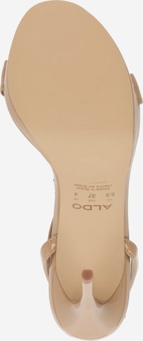ALDO Sandały z rzemykami 'KAT' w kolorze beżowy