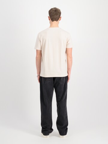 ALPHA INDUSTRIES T-shirt i beige