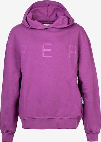 Sweat-shirt TOM TAILOR en violet : devant