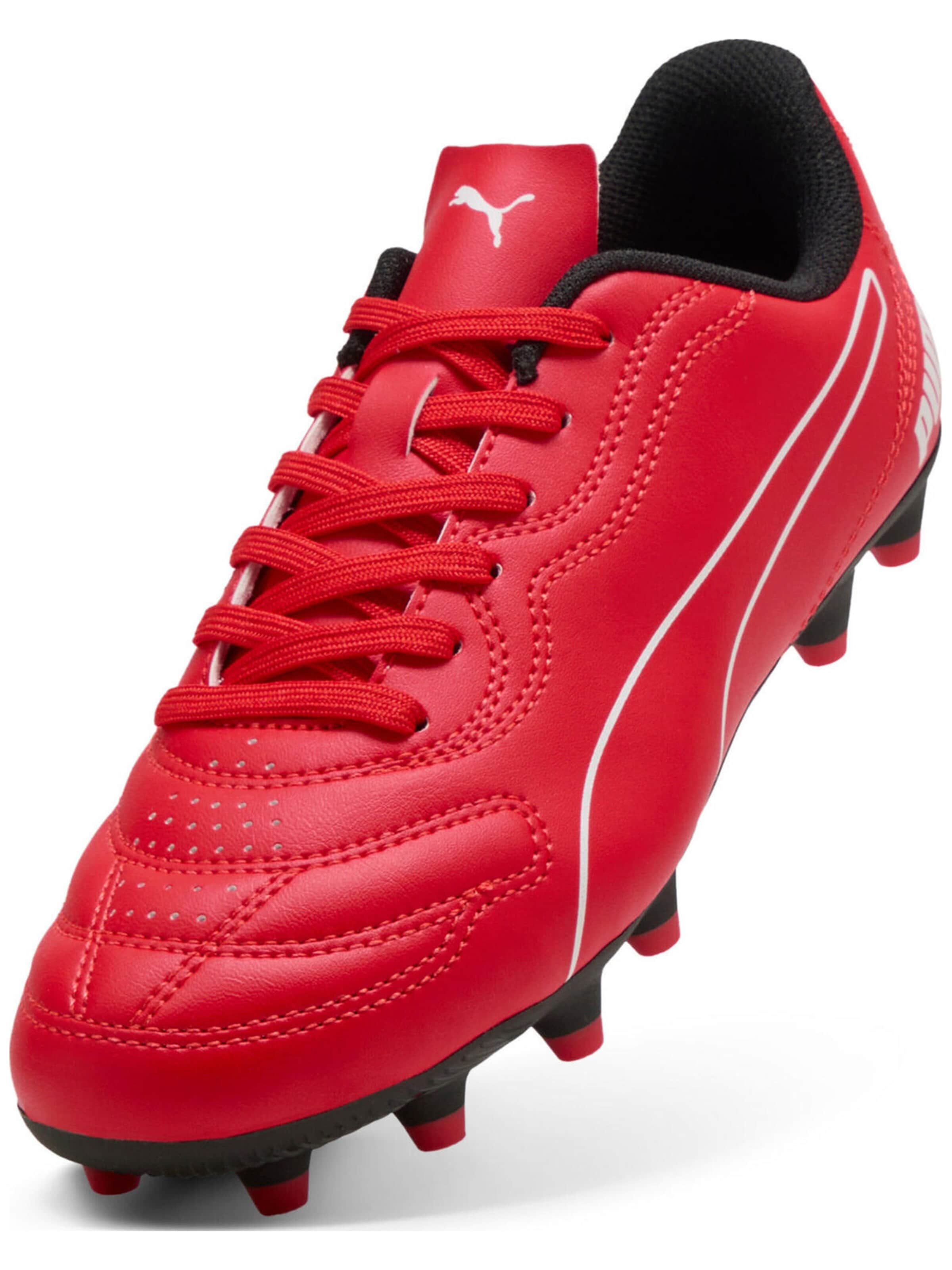 Scarpa da calcio 'Puma Classico Fg Jr' di PUMA in rosso