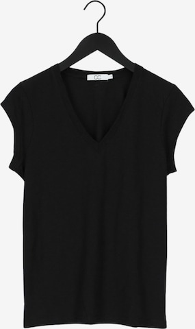 Coster Copenhagen Top ' CC ' w kolorze czarny: przód