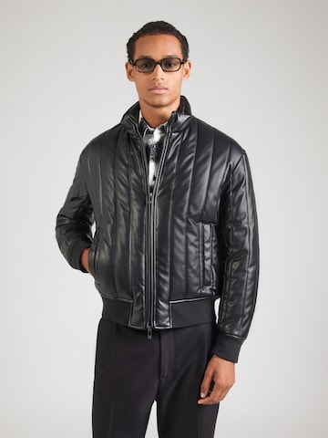 ARMANI EXCHANGE Between-season jacket in Black: front