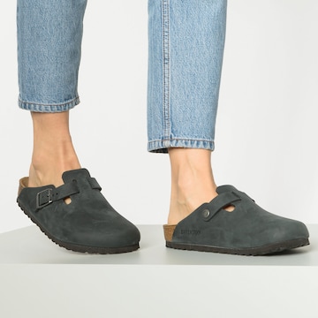 BIRKENSTOCK Σαμπό 'Boston' σε μαύρο