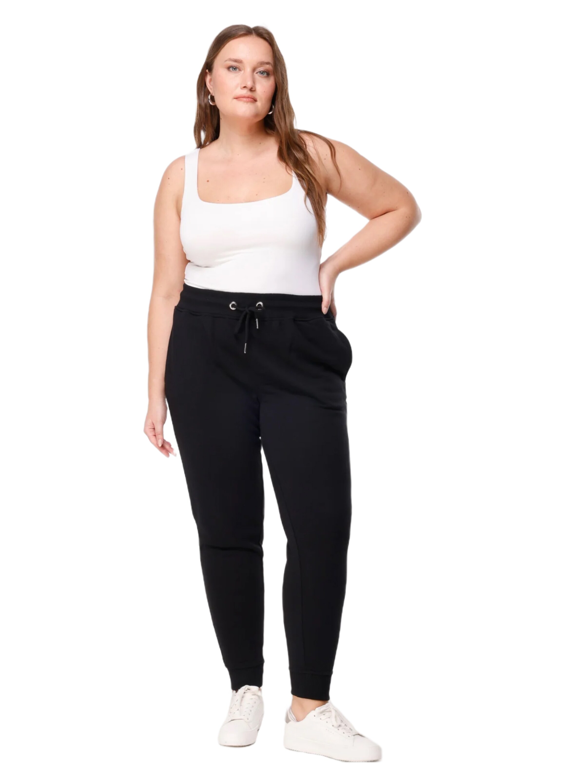 Effilé Pantalon Shape Of You en noir