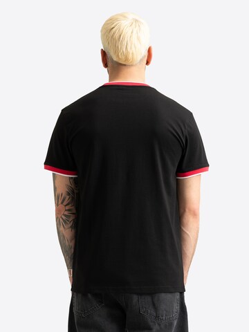 LONSDALE - Camisa 'Gaydon' em preto
