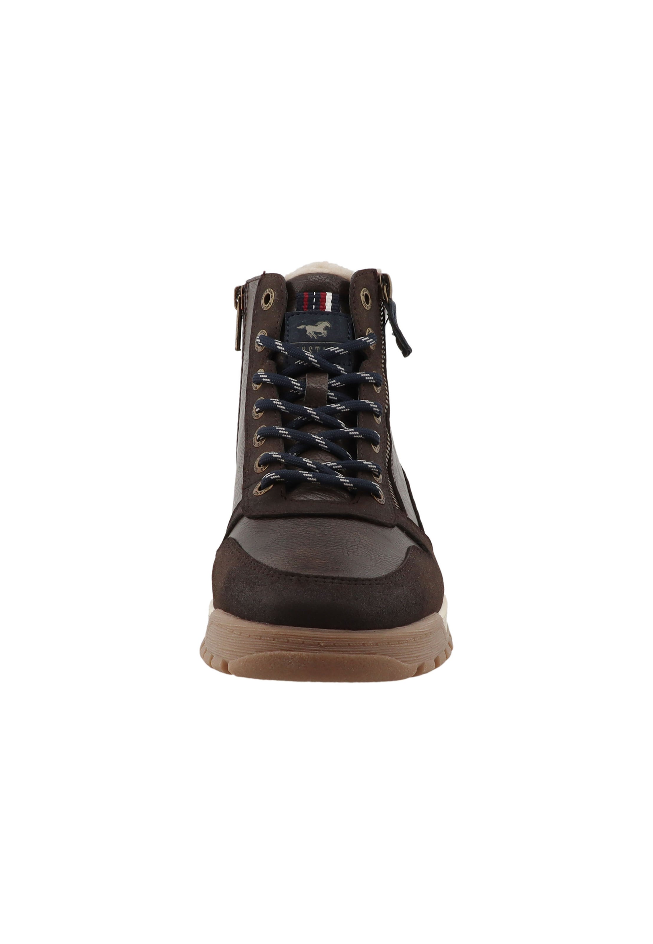 MUSTANG Schnürboots in Braun