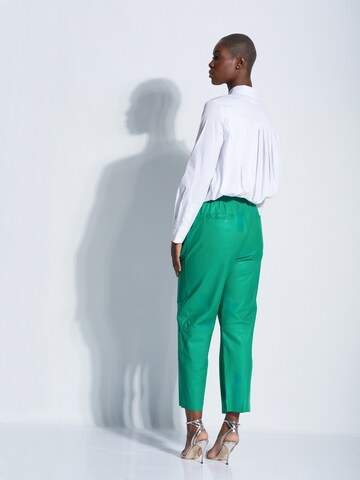 PINKO - regular Pantalón en verde