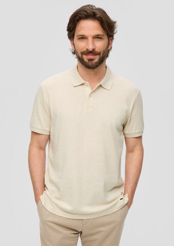 T-Shirt s.Oliver BLACK LABEL en beige : devant