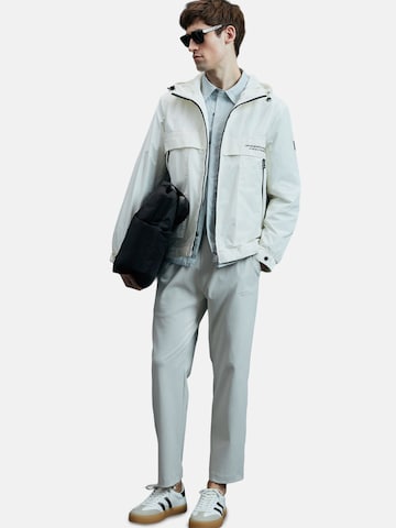 Lufian Between-season jacket 'King' in White