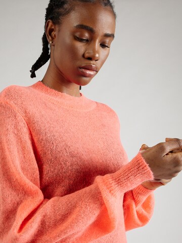 TAIFUN Pullover i orange