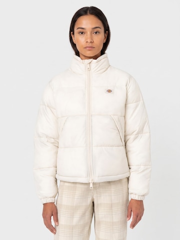 DICKIES Between-Season Jacket 'ALATNA JACKET WHITECAP GRAY' in White: front
