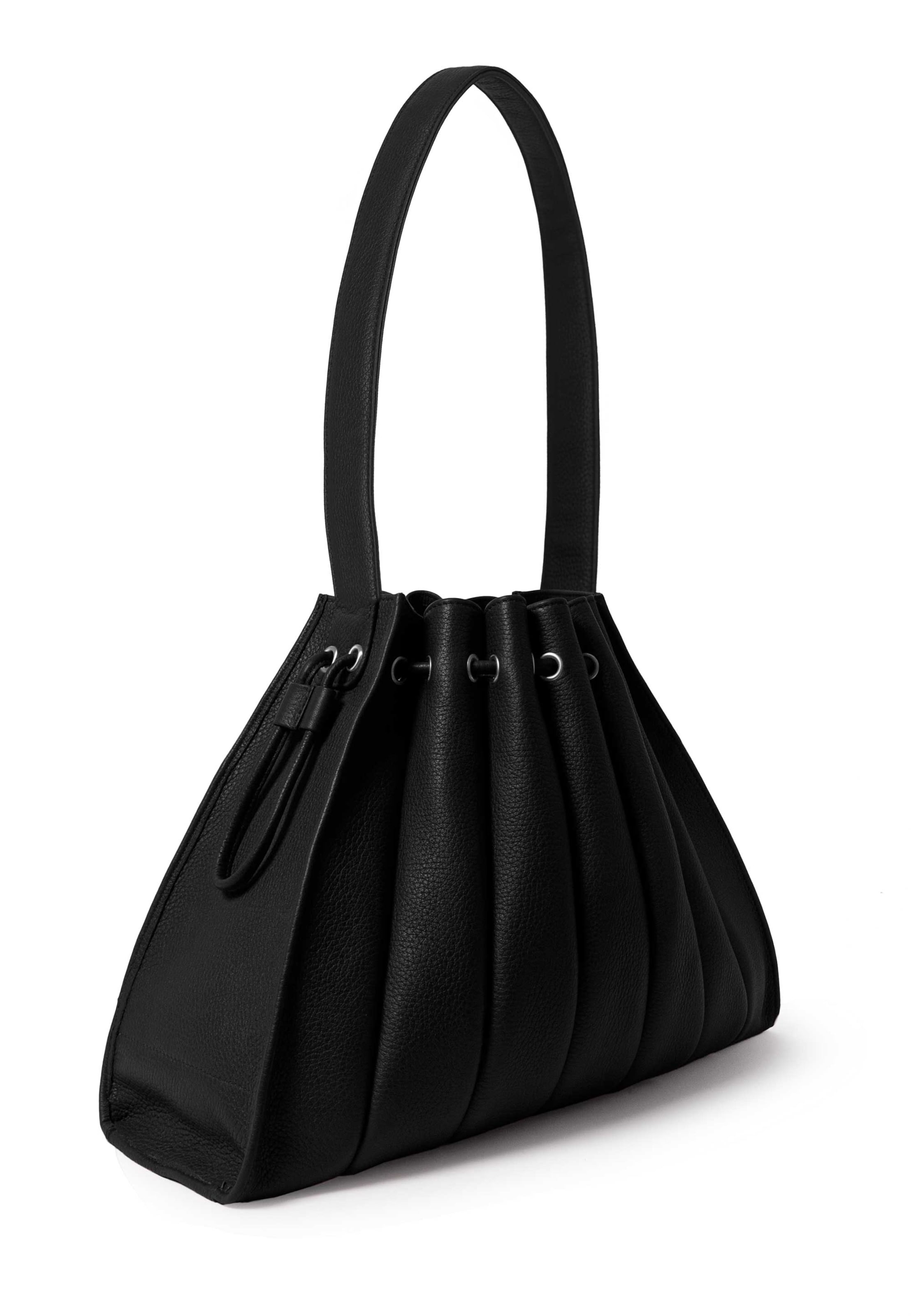Gretchen Shoulder Bag 'Fan' in Black