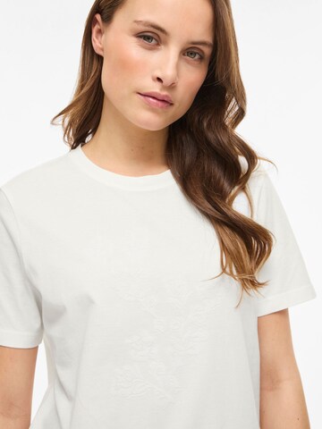 T-shirt 'VISYBILLA' VILA en blanc