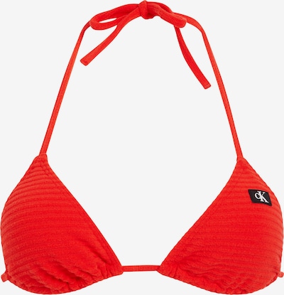 Calvin Klein Swimwear Bikinioverdel i rød / sort / hvid, Produktvisning