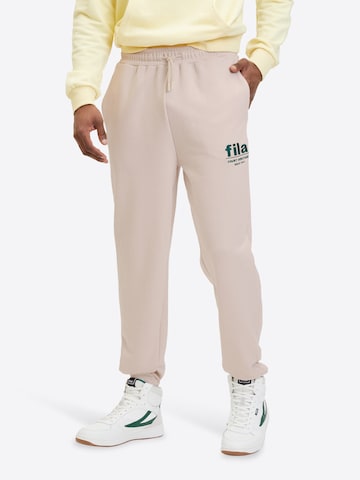 FILA Regular Broek in Beige: voorkant