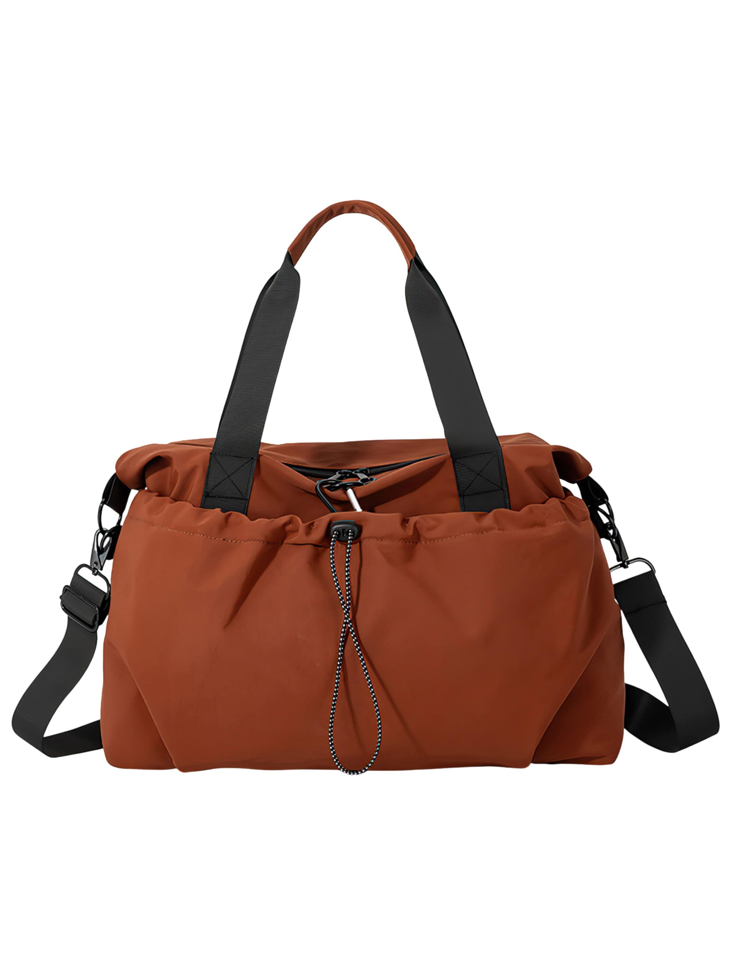 Magicshe Travel Bag in Brown: front