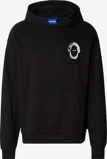 HUGO Sweater majica 'Noutilex' u crna / bijela, Pregled proizvoda