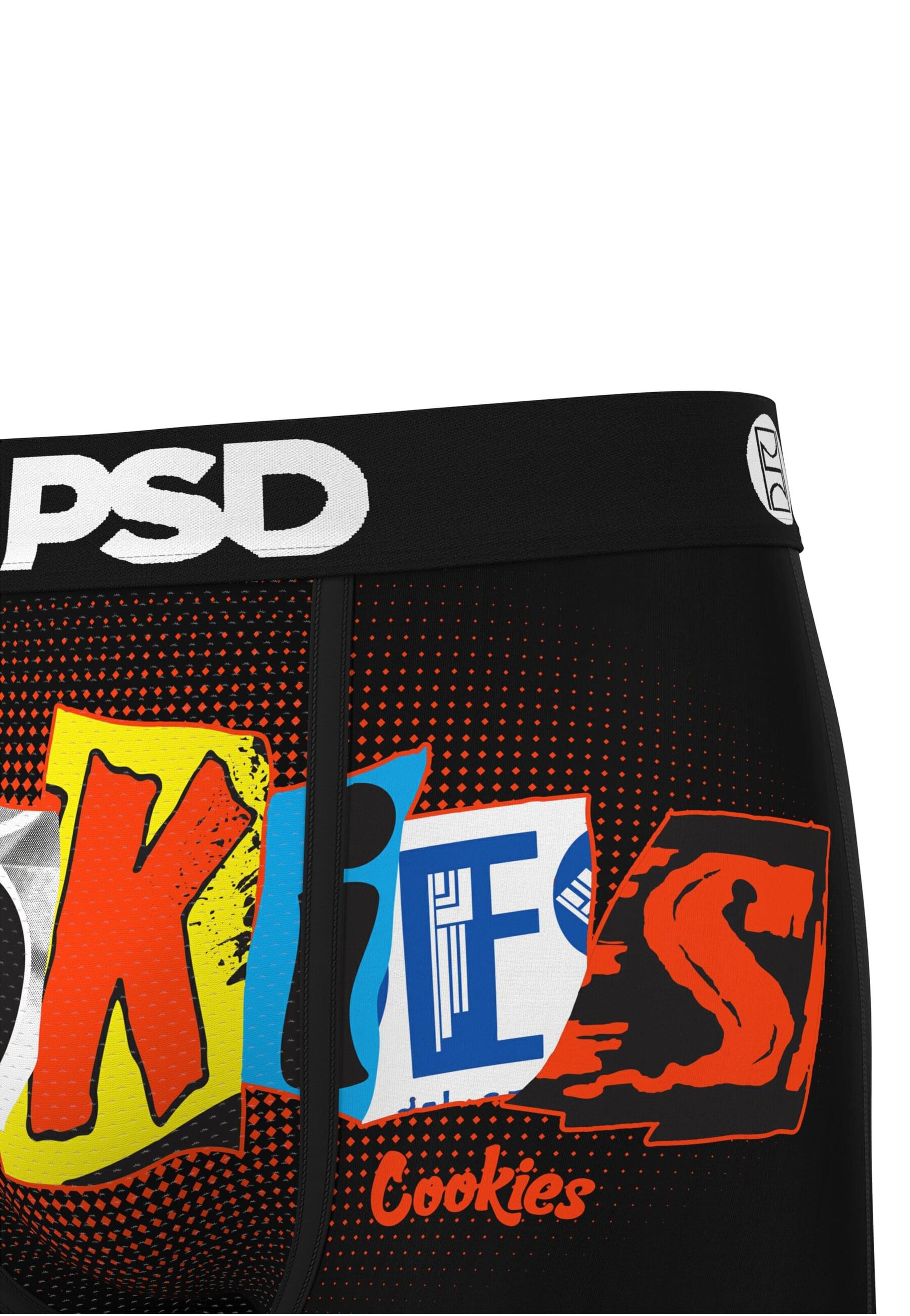 Boxer 'Cookies Ransom' di PSD in nero