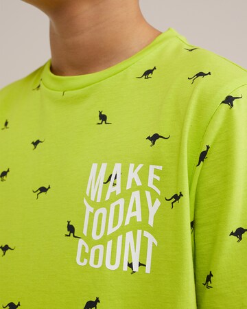 WE Fashion T-Shirt in Grün