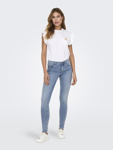 ONLY Skinny Jeans 'ONLRain Cry' in Blau